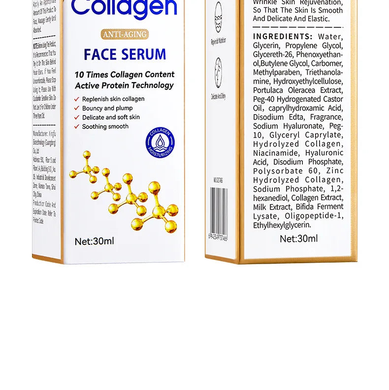 SADOER Collagen Skin Care Sets Anti Wrinkles Serum for Face Moisturizing Anti-aging Anti Dark Circles Eye Cream Skin Care Kit