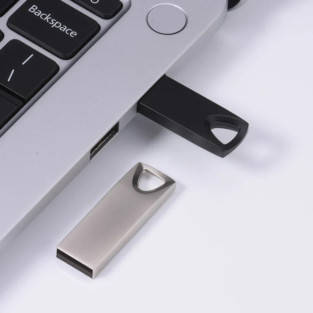 JASTER Metal USB Flash Drive 64GB Creative Business Gifts Memory Stick Mini Black Pen Drive 32GB Golden Key Chain Business Gift