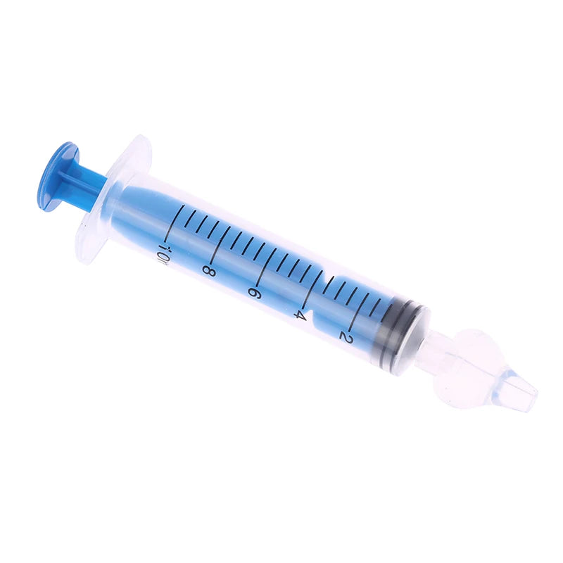 Silicone Nasal Aspirator Baby Syringe Type Nose Cleaner Newborn Rhinitis Washer