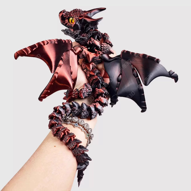3D Printed Big Horn Dragon Toy