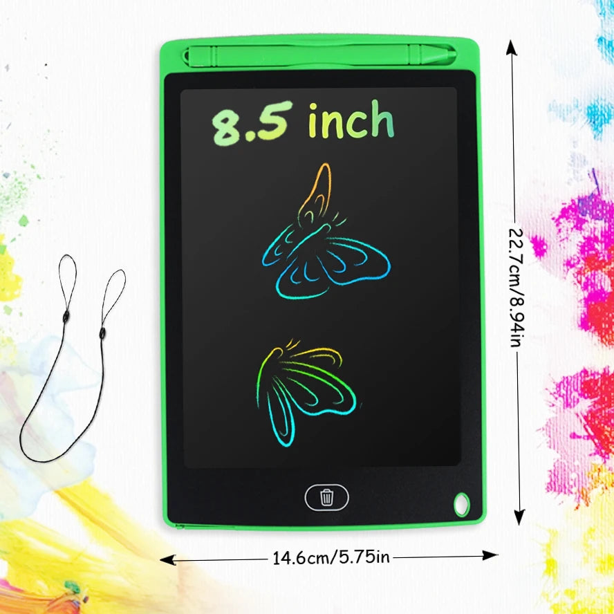 12 Inch / 8.5 Inch LCD Writing Board Drawing Tablet Colorful Doodle Board Eye Protection Learning Gifts for young people