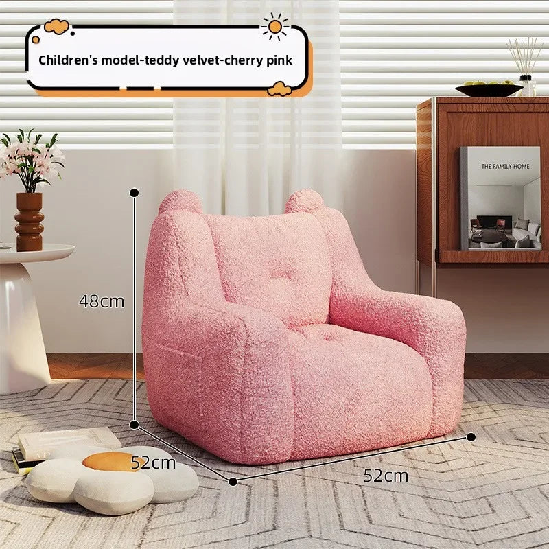 Adult sofa lazy sofa chair reading book corner small sofa chair bedroom cartoon lazy seat