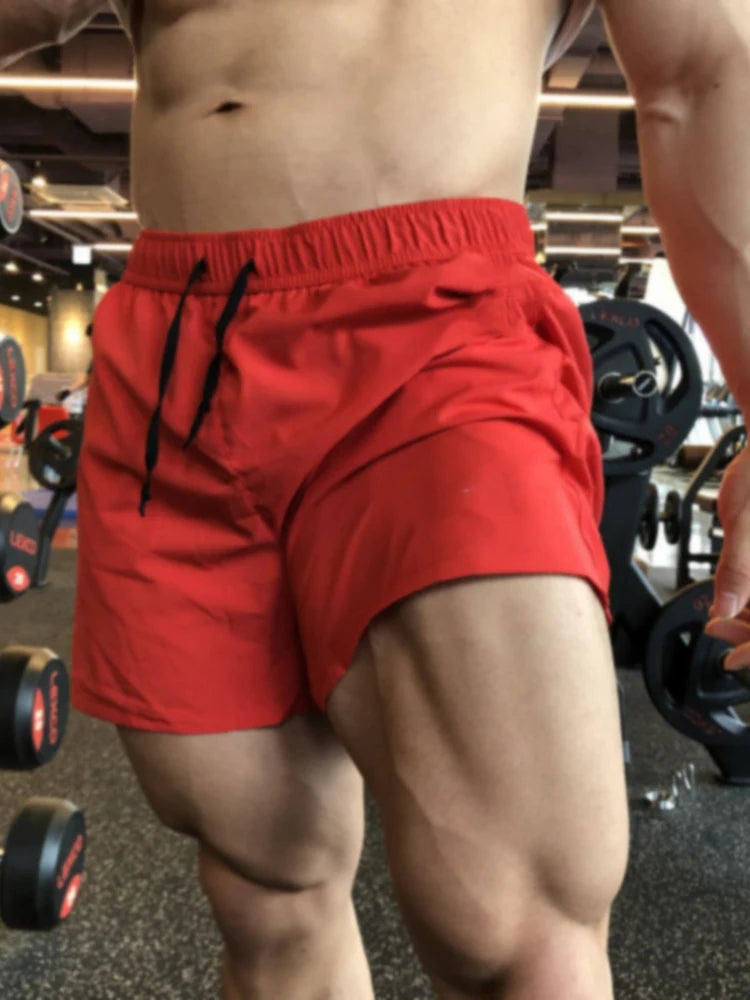 2025 New Running Shorts Gym Sportswear Men Jogging Outdoor Sports Shorts Fitness Man Quick Dry Breathable Pants Male Clothing ﻿