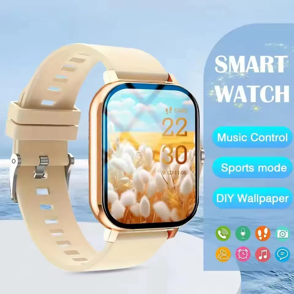 2026 Smart Watch Android IOS Phone 1.83 Inch Color Screen Bluetooth Answer Call Fitness Watches Tracker Smartwatch Women Men New