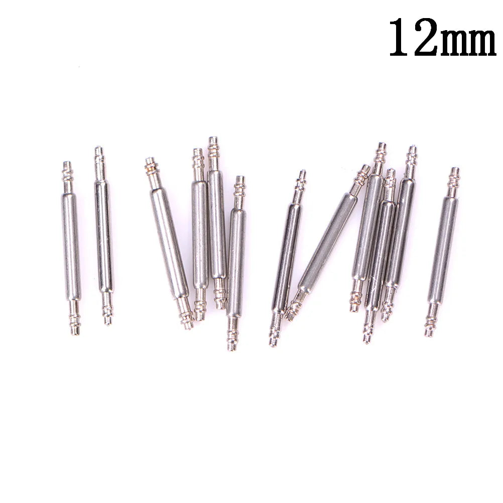 [ZY]10Pcs Stainless Steel Watch Strap Spring Rod Watch Strap Connecting Rod Pin 8-22[ZY]