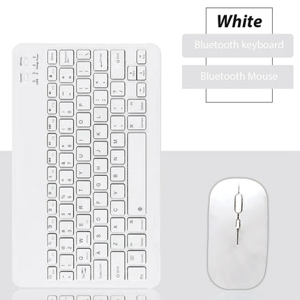 Universal Wireless Bluetooth Keyboard & Mouse Combo for Laptop, Tablet & Desktop