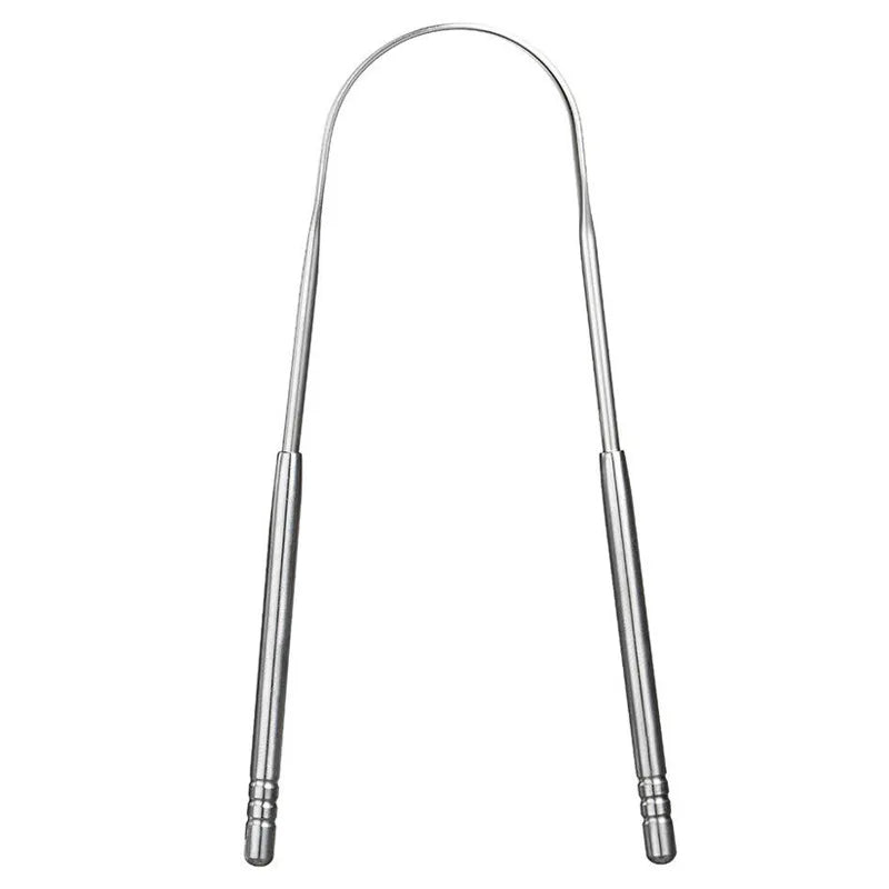 1/2/3/4pcs Tongue Scrapers for Adults Tough Metal Tongue Cleaner w/Storage Case Stainless Steel Tongue Scrubber for Fresh Breath