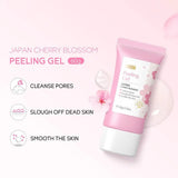 japan sakura Deep Cleansing Exfoliating Face Scrub Gel deep cleasning Moisturizing Gentle Skin Care for women