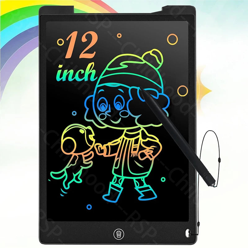 12 Inch / 8.5 Inch LCD Writing Board Drawing Tablet Colorful Doodle Board Eye Protection Learning Gifts for young people