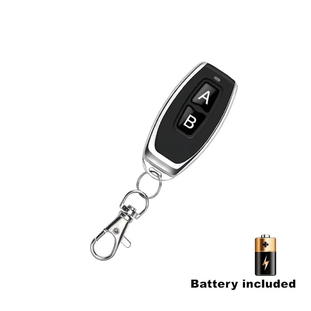433Mhz Wireless RF Remote Control 1527 Learning Code Smart Home Transmitter 4/3/2/1Key For Led Light Car Gate Garage Door Opener