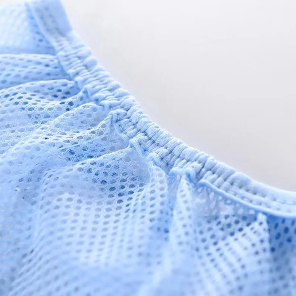 Baby Mesh Baby Diaper Washable Breathable Newborn Training Pants Cotton Reusable Cloth Nappies Toddler Stuff