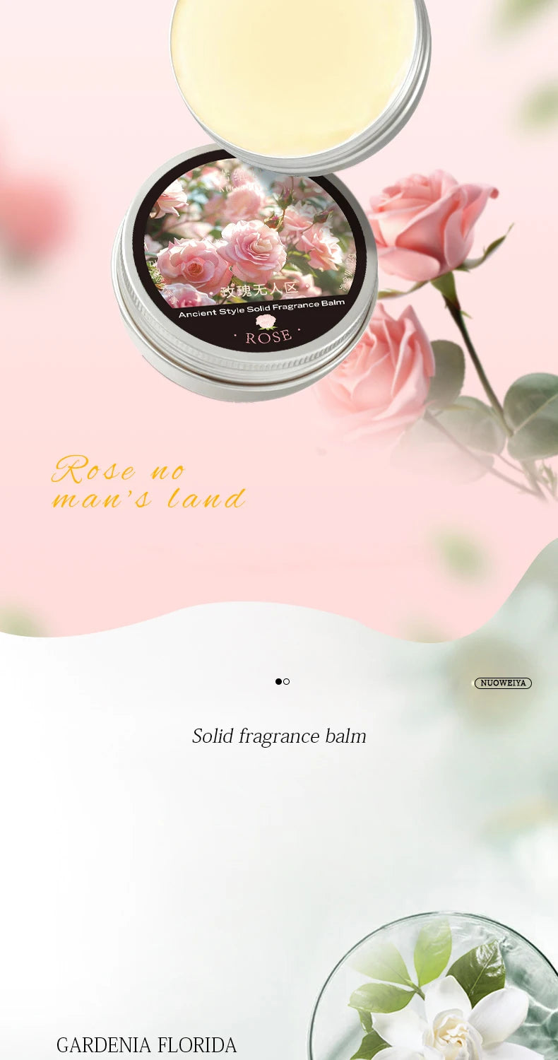 Solid Ointment, Lasting Fragrance, Suitable for Dating, Men and Women Dating Perfume, Halloween/Christmas/Holiday Gift