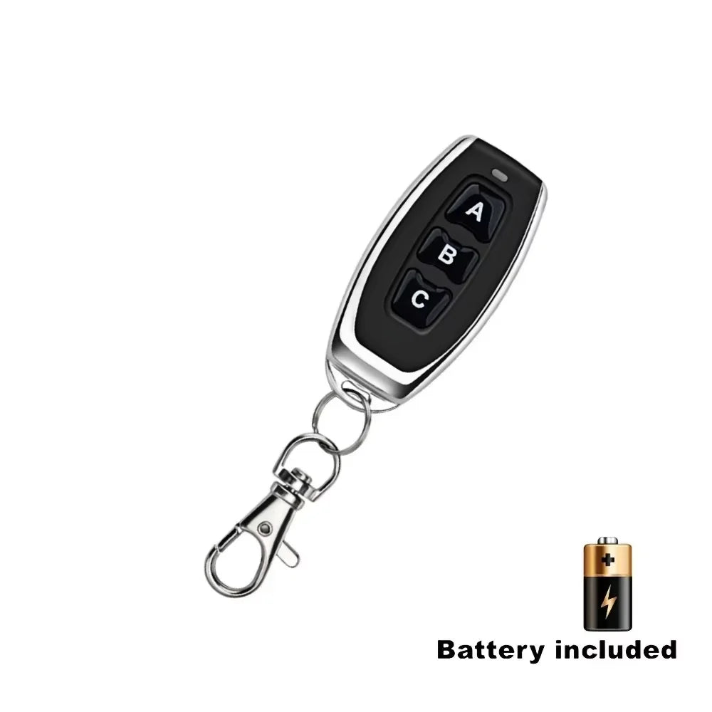 433Mhz Wireless RF Remote Control 1527 Learning Code Smart Home Transmitter 4/3/2/1Key For Led Light Car Gate Garage Door Opener