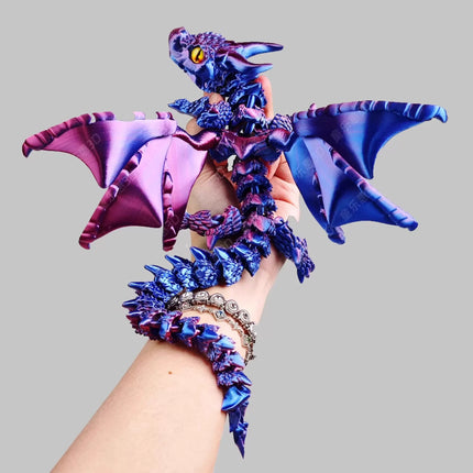 3D Printed Big Horn Dragon Toy