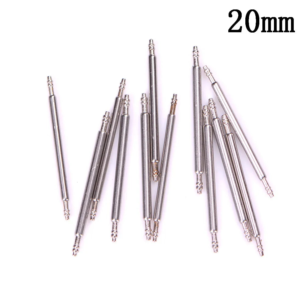 [ZY]10Pcs Stainless Steel Watch Strap Spring Rod Watch Strap Connecting Rod Pin 8-22[ZY]
