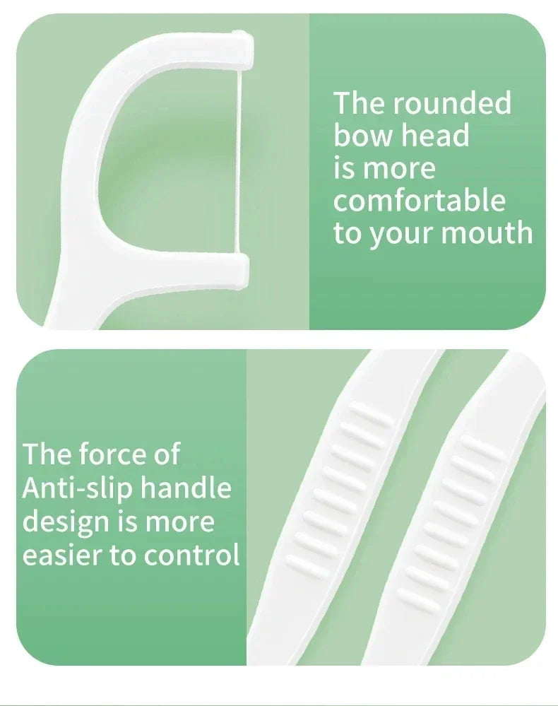 50/150/300/600/1000 PCS dental floss sticks oral care tools