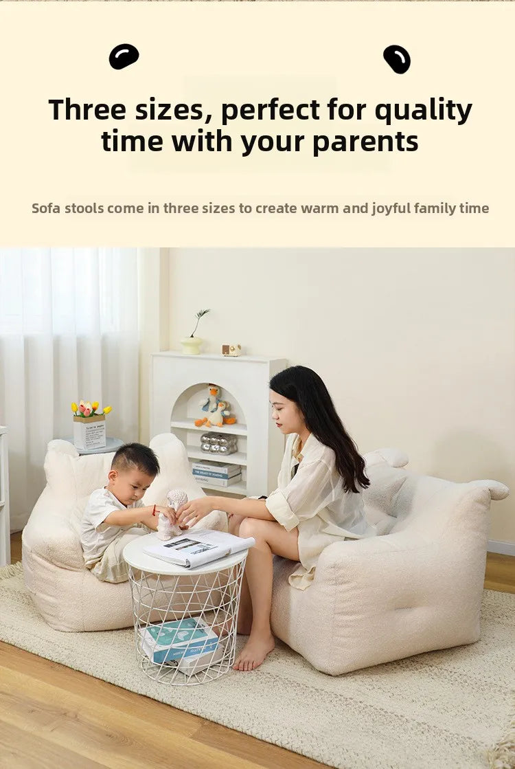 Adult sofa lazy sofa chair reading book corner small sofa chair bedroom cartoon lazy seat