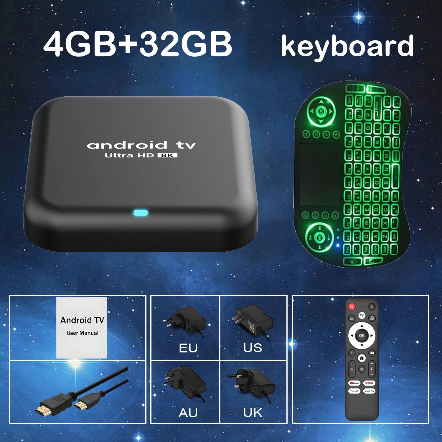 Android 16 Smart TV Box Q18 RK3518 Chip 8GB+256GB 8K Media Player Google Voice Assistant Dual WiFi BT 6.0 Very Fast Set Top Box