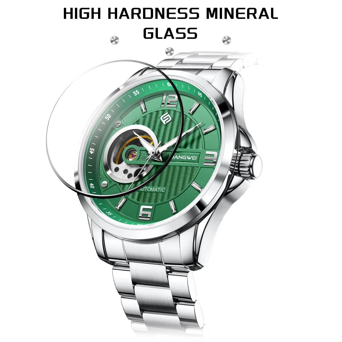 LIGE Fashion Luxury Mechanical Wristwatches Business Automatic Movement Hollow Waterproof Classic Casual Man Watch Reloj Hombre