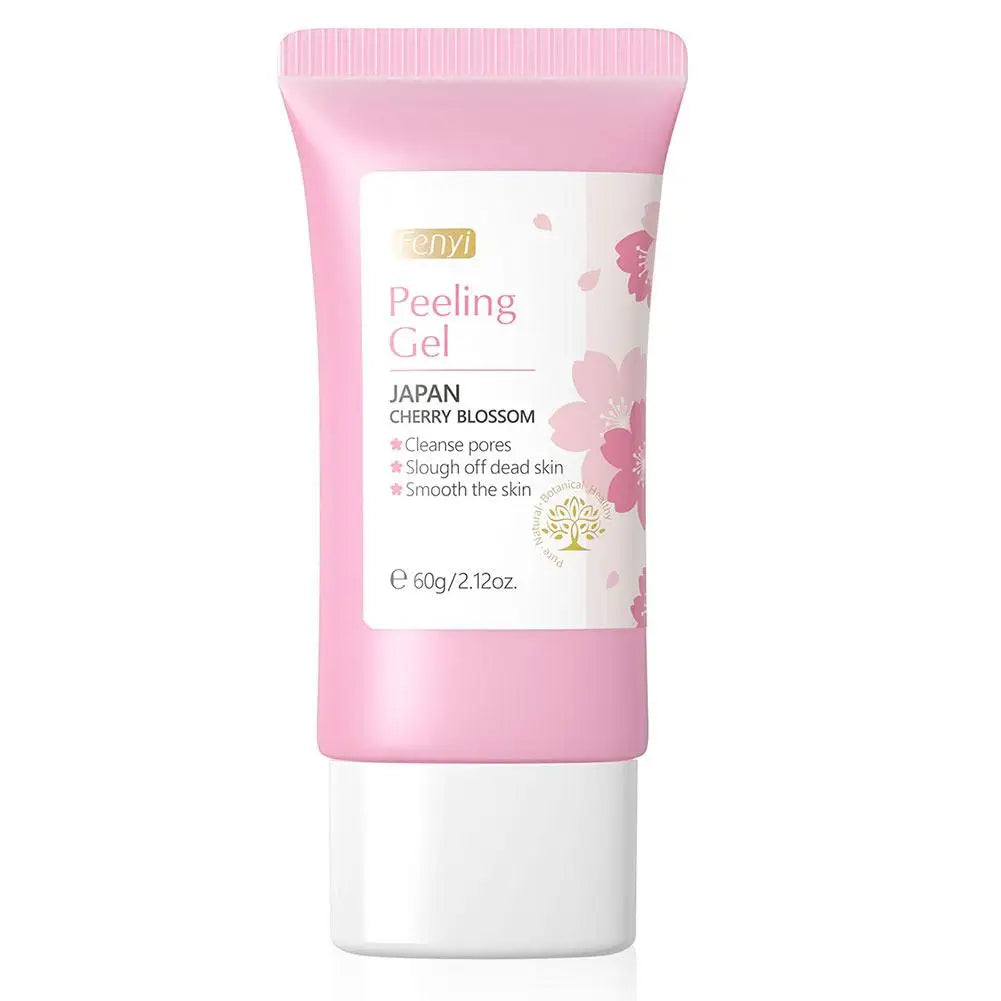 japan sakura Deep Cleansing Exfoliating Face Scrub Gel deep cleasning Moisturizing Gentle Skin Care for women