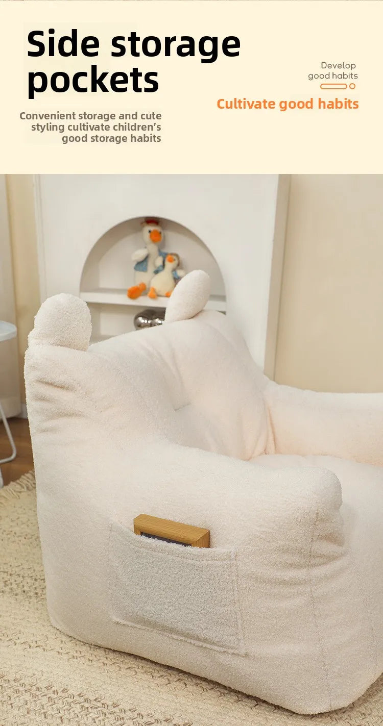 Adult sofa lazy sofa chair reading book corner small sofa chair bedroom cartoon lazy seat