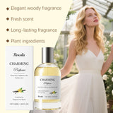 Roxelis Charming Women Perfume Amber Vanilla Fresh Floral Scent Suitable for All Occasions Long Lasting EDT 50ml