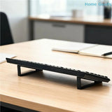 preferred1 Pair Portable Adjustable Keyboard Risers NonSlip Accessories Ergonomic Stand for Computer Office Table Easy Setup