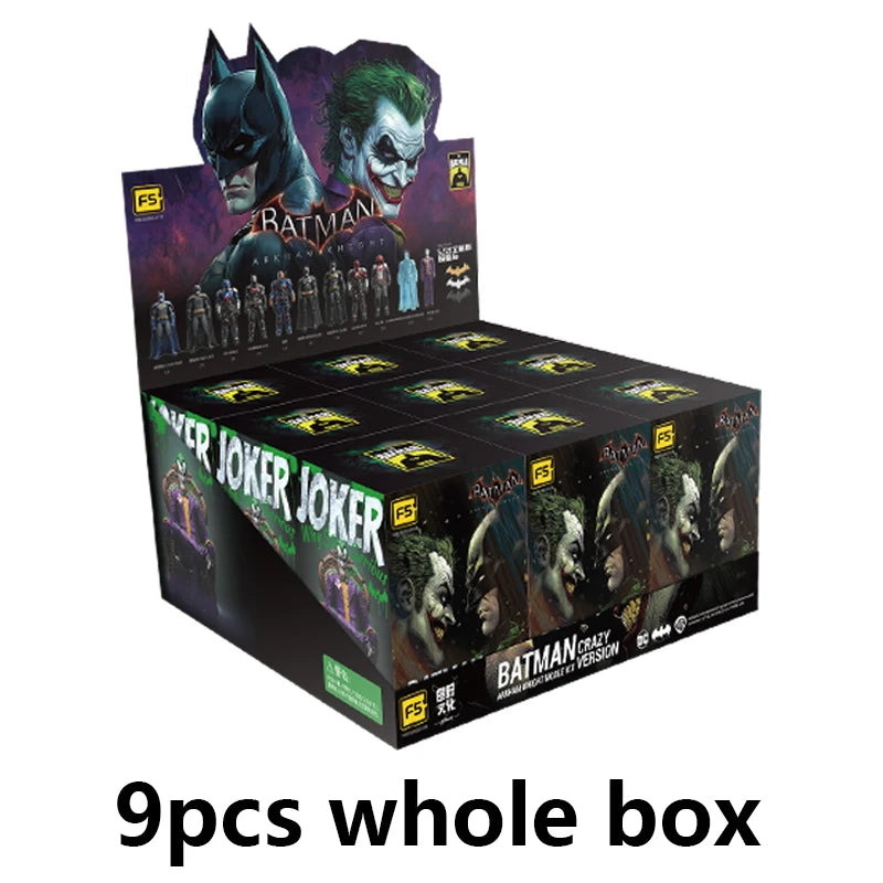New F5 Batman Arkham Knight assembled Model Blind Box 7style 10cm Action figures Collection Hobby Model Ornaments Boys Toys Gift