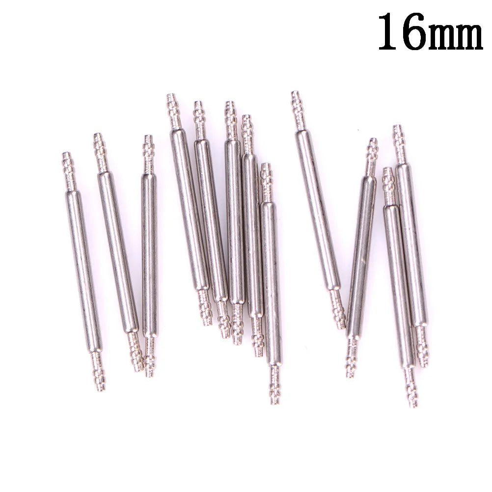 [ZY]10Pcs Stainless Steel Watch Strap Spring Rod Watch Strap Connecting Rod Pin 8-22[ZY]