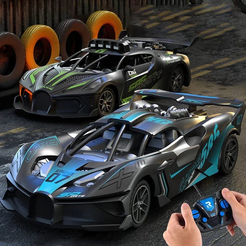 RC Car High Speed Sports Remote Controlled Mini Scale Model Vehicle Electric Drift Racing Car Toys for Boys Kids Birthday Gifts