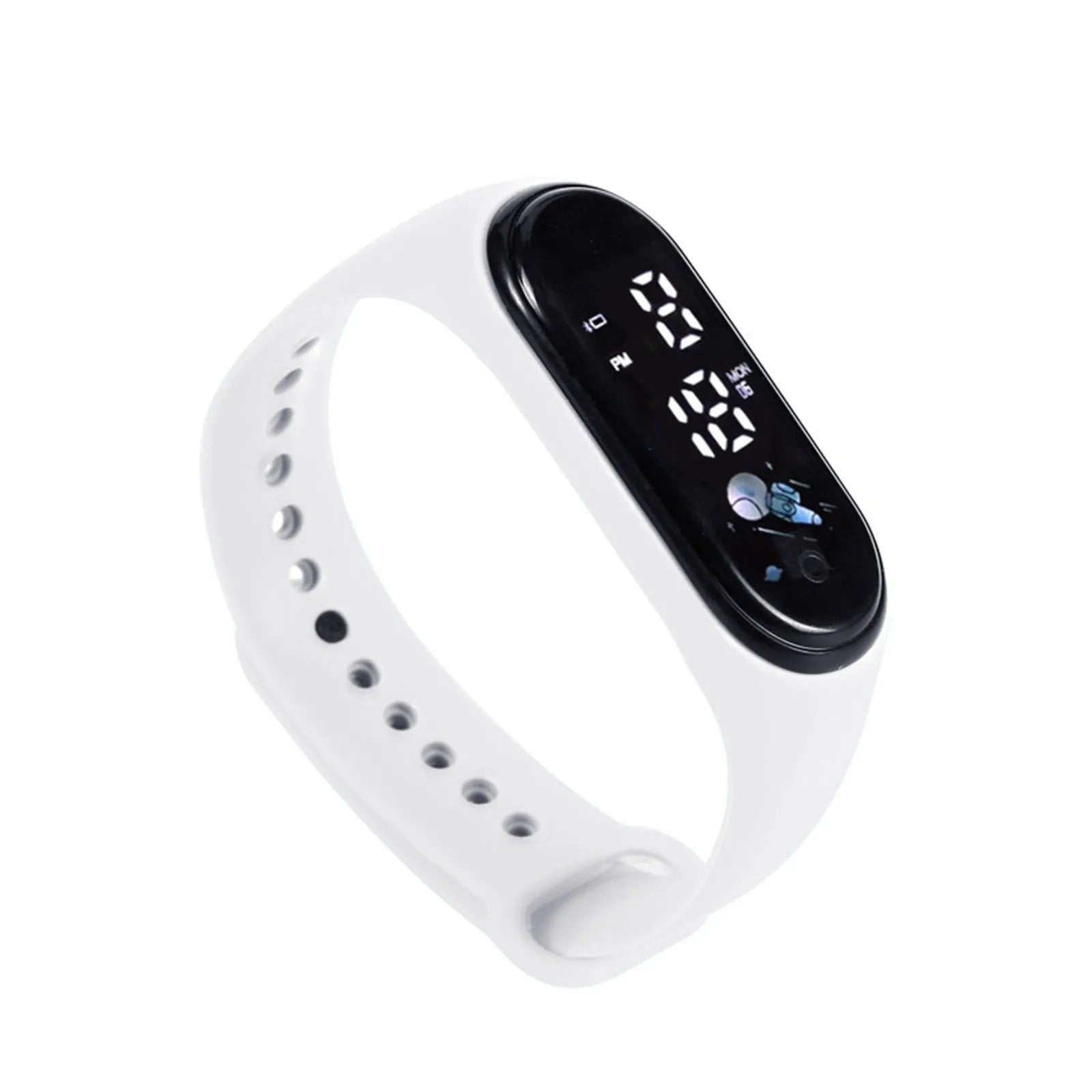 Children'S Smart Sports Watch Outdoor Electronic Fitness Smart Silicone Bracelet Children'S Waterproof Multifunctional Watch