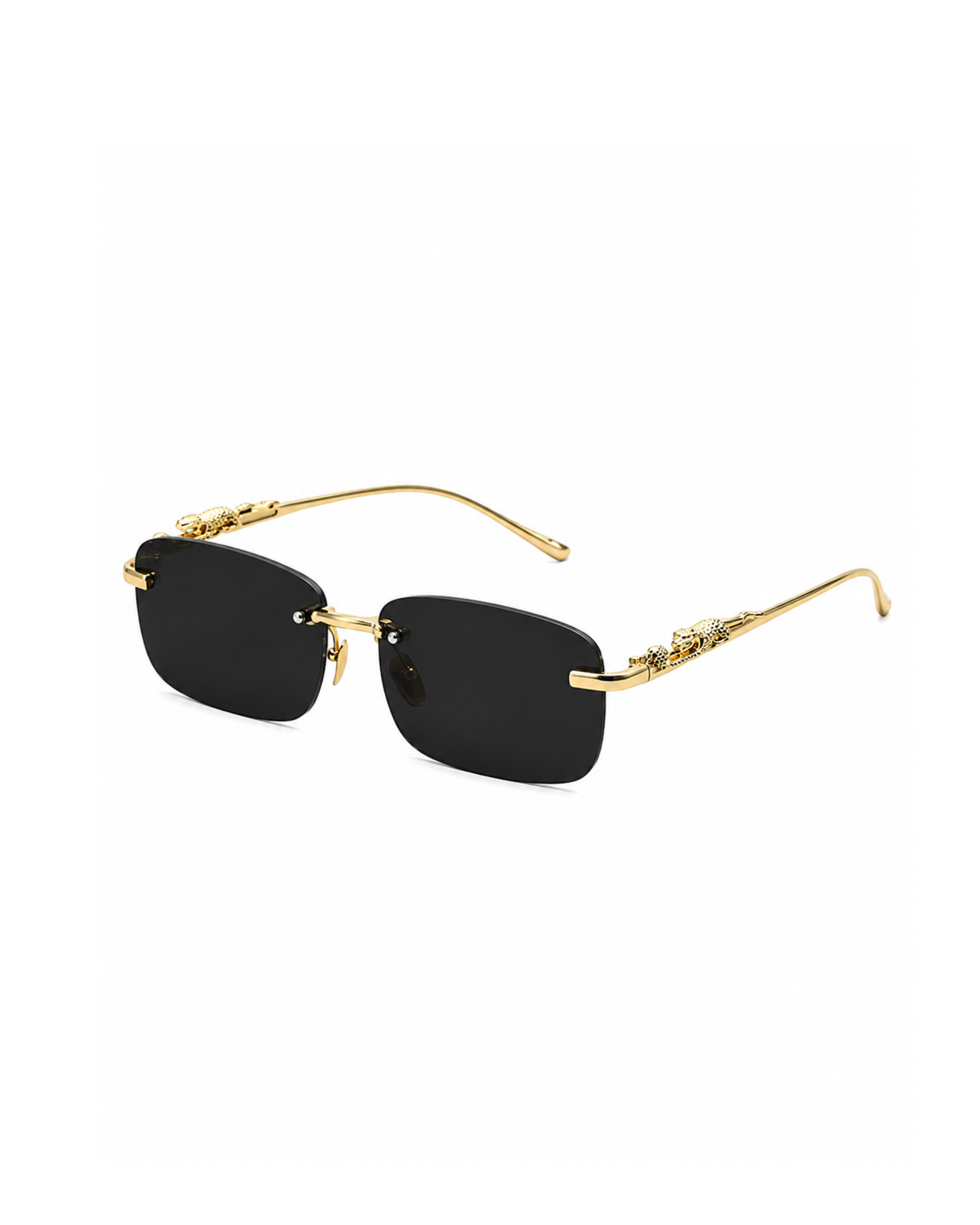 Rimless Sunglasses Oval Fashion Metal Eyeglasses Women Men Shades Square Sun Glasses For Female Male Summer Traveling Oculo