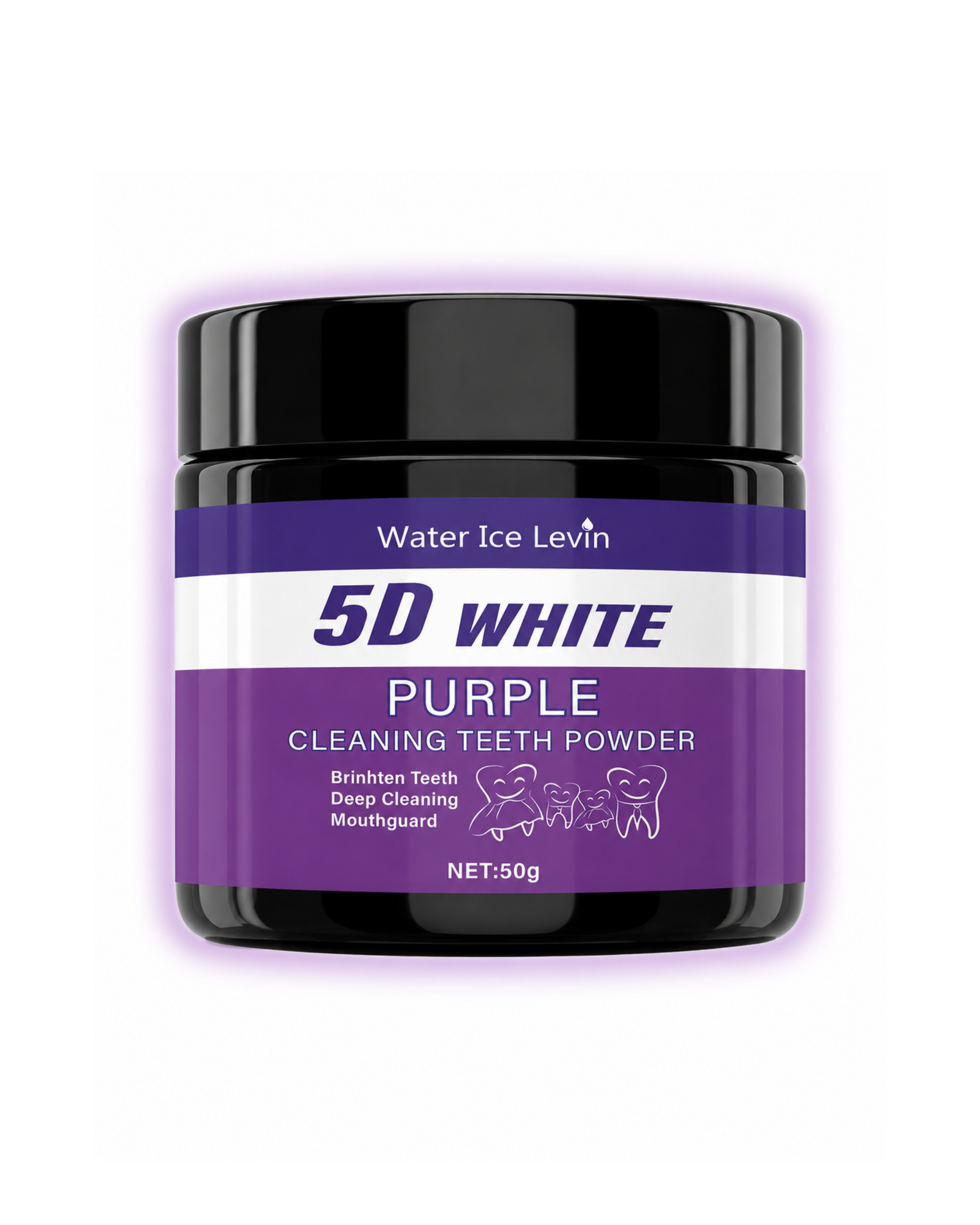 Purple Whitening Teeth Powder